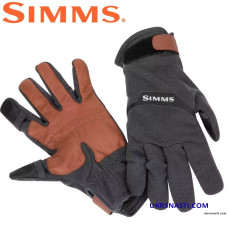 Перчатки Simms LW Wool Tech Glove Carbon размер XL